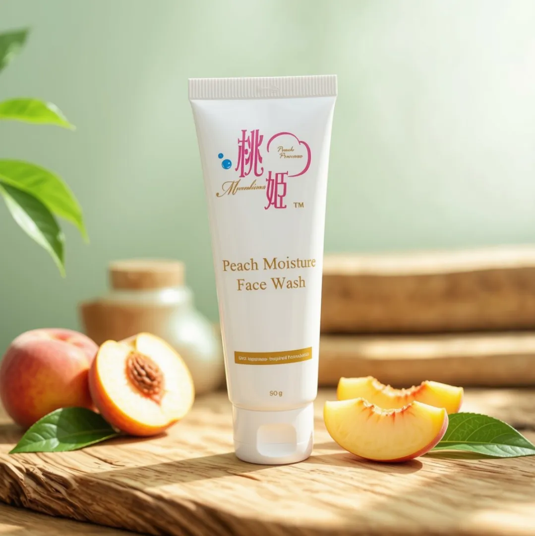 Momohime Peach Moisture Face Wash slide 1